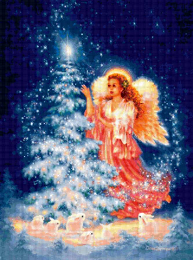 Рождественский ангел - рождество, ангелы - предпросмотр