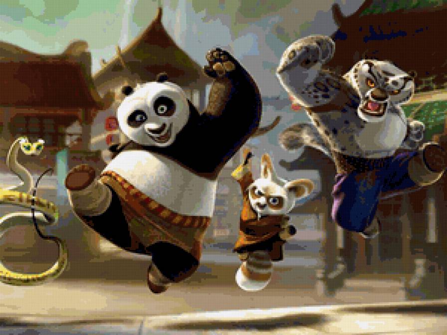 кунфу панда - мультфильмы - предпросмотр