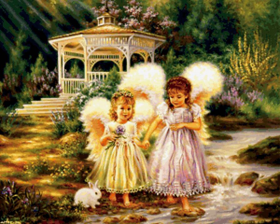 Ангелочки - ангелы, дети - предпросмотр