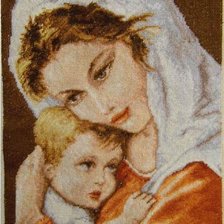 Оригинал схемы вышивки «Материнская любовь» (№251938)