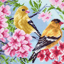 Оригинал схемы вышивки «Птицы» (№252754)