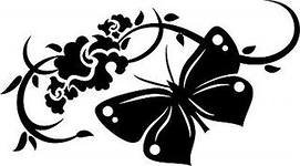 рисунок бабочки - бабочка, рисунок - оригинал