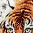 Предпросмотр схемы вышивки «крадущийся тигр» (№254321)