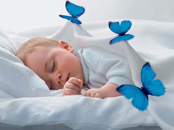 сладких снов - бабочки, малыш - оригинал