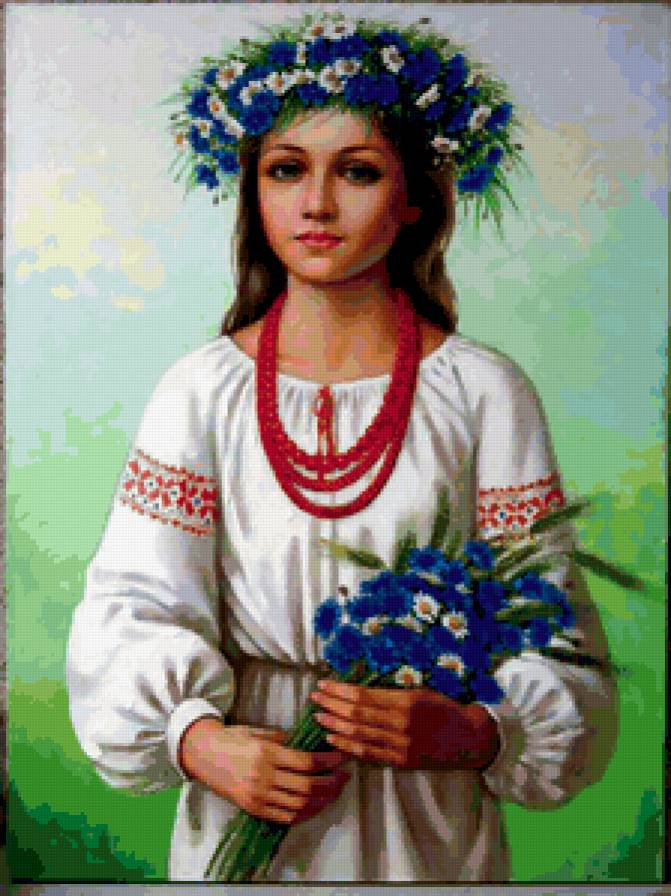Украинка - люди, девушка - предпросмотр