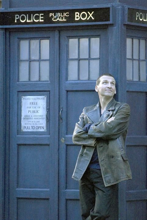 The TARDIS & The Doctor - доктор кто, doctor who, тардис, девятый доктор, tardis - оригинал