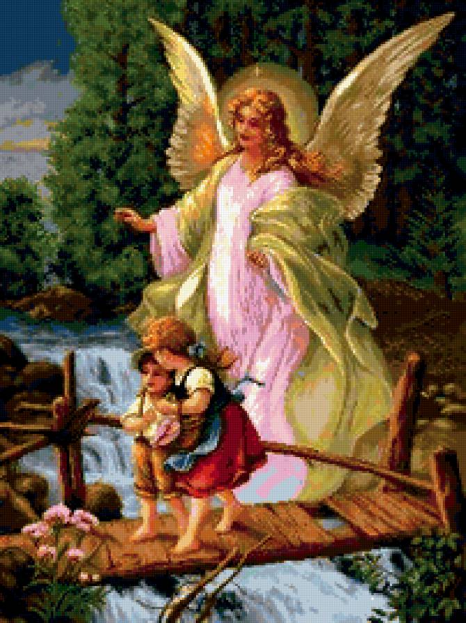 Ангел-хранитель - ангелы, дети - предпросмотр
