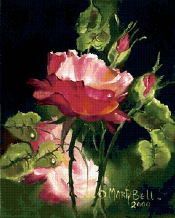 Серия "Букет" - букет, цветы, розы - предпросмотр