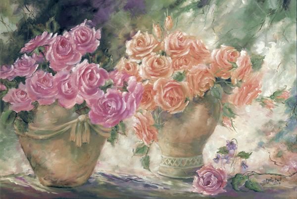 Серия "Букет" - букет, цветы, розы - оригинал