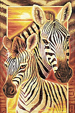 Зебры - зебры, кони, лошади - оригинал