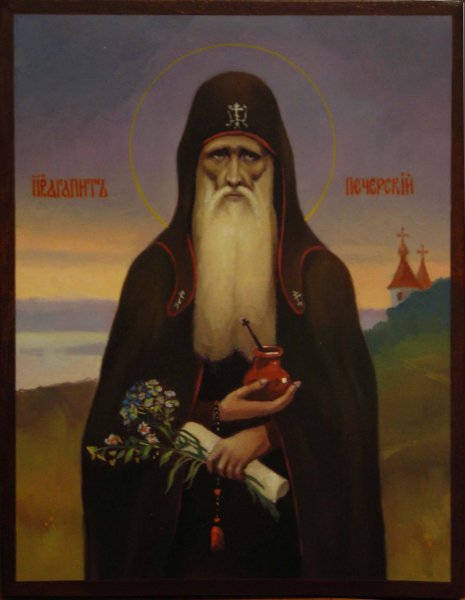 Святой Агапит Печерский - иконы, религия, святой - оригинал