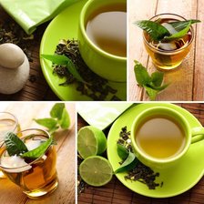 Оригинал схемы вышивки «Чайная церемония.Зеленый чай» (№258501)