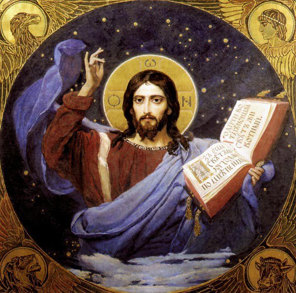 Икона Спасителя Васнецова - спаситель, религия, иконы - оригинал