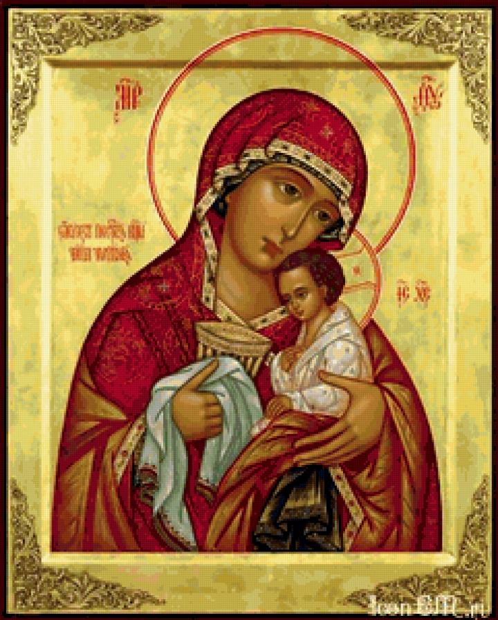 Икона Божьей матери Чаша терпения - религия, божья матерь, иконы - предпросмотр