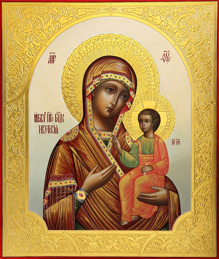 Икона Божьей матери Иверская - иконы, божья матерь, религия - оригинал