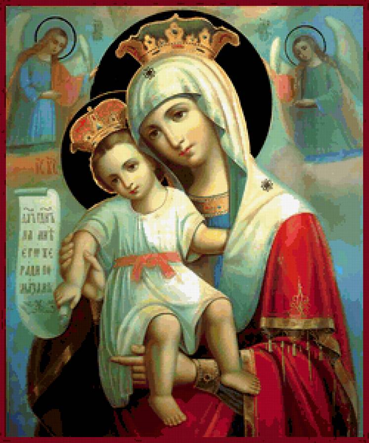 Икона Божьей матери Достойно есть - религия, иконы, божья матерь - предпросмотр