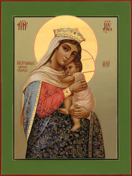 Икона Божьей матери Отчаянных Единая Надежда - иконы, религия, божья матерь - оригинал