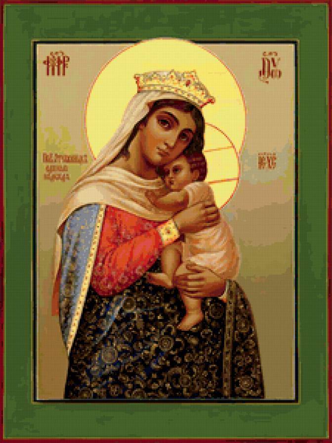 Икона Божьей матери Отчаянных Единая Надежда - религия, божья матерь, иконы - предпросмотр