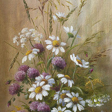 Оригинал схемы вышивки «полевые цветы» (№263619)