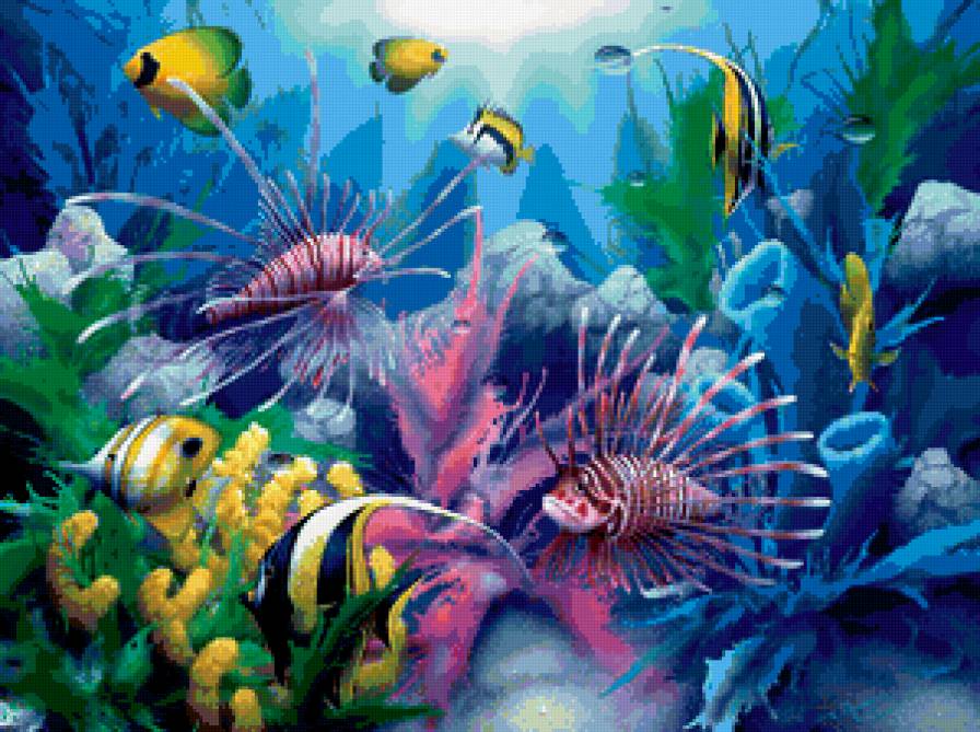 Подводное царство - рыба, море - предпросмотр