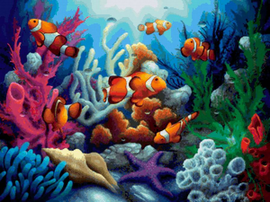 Подводное царство - рыба, море - предпросмотр