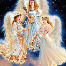 Оригинал схемы вышивки «песня ангелов» (№266173)