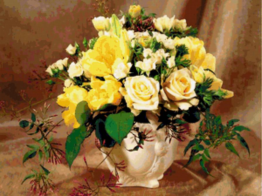 Букет - букет, цветы, роза - предпросмотр