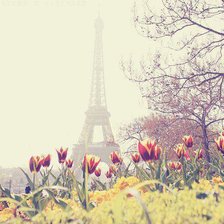 весна в париже