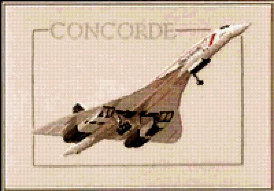 Concorde - самолет - предпросмотр