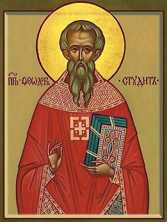 Святой преподобный Феодор Студит - иконы, святой, религия - оригинал