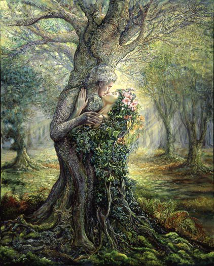Поцелуй природы - дерево, поцелуй, хеад, любовь, природа - оригинал