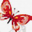 Предпросмотр схемы вышивки «подушка"бабочка"» (№270033)