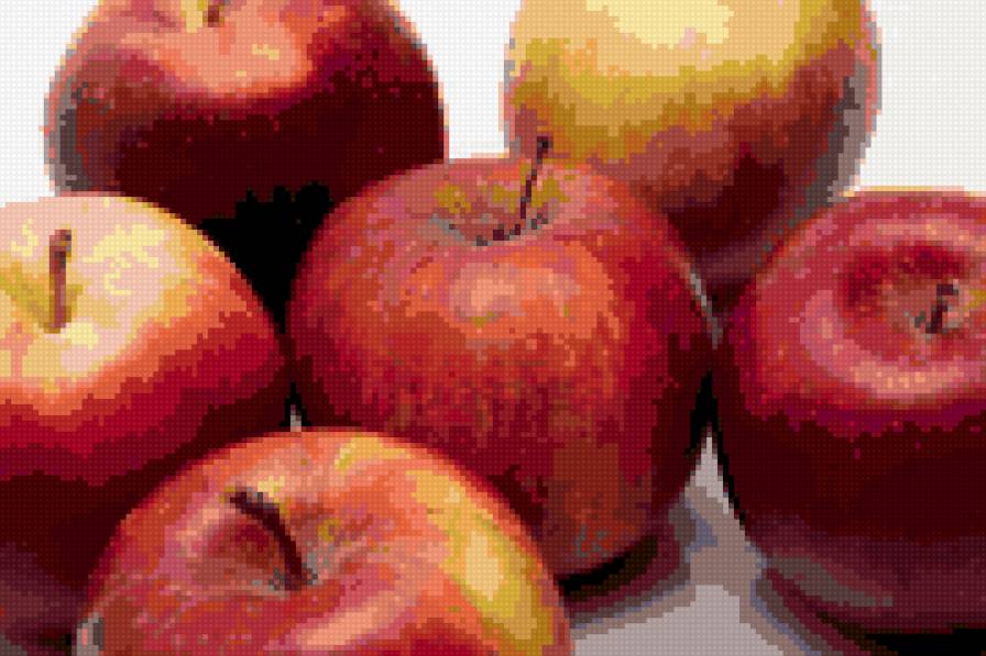 Яблоки - красные яблоки, фрукты - предпросмотр