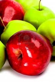 Яблоки_3 - яблоки зеленые, яблоки красные, фрукты - оригинал