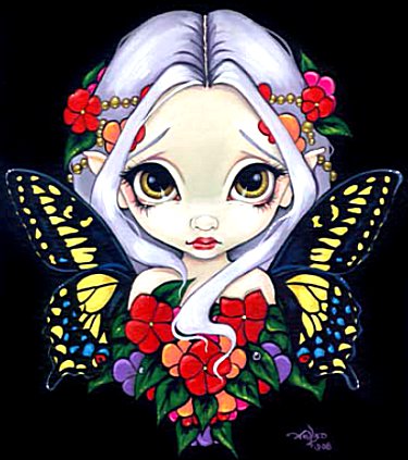 Ночная бабочка - девочка, куколка, бабочка - оригинал