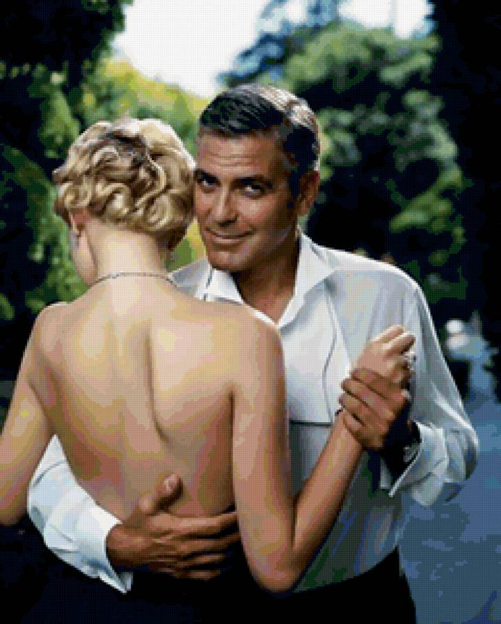 Клуни - парни, кино, персона, пара, танец - предпросмотр