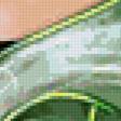 Предпросмотр схемы вышивки «Зеленоглазая красавица» (№275438)