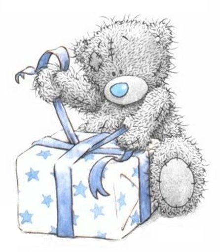 Teddy bear Happy Birthday - teddy bear, с днем рождения - оригинал