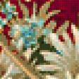 Предпросмотр схемы вышивки «зонт и цветы» (№281033)