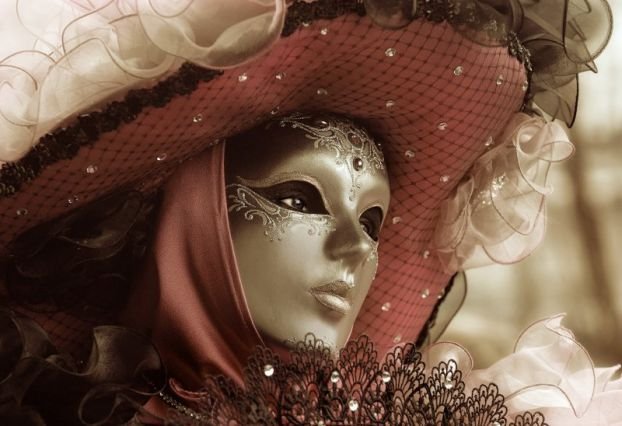 венеция - карнавал, венеция, маска - оригинал