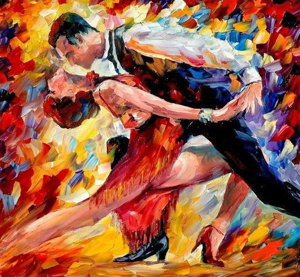 Танго - танцы, танго, страсть, афремов, чувство - оригинал