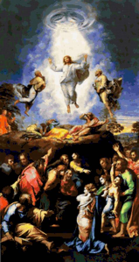 Настоящая картина Рафаэля которую пытались уничтожить в  Европе - рафаэль, икона, необычное, нло - предпросмотр
