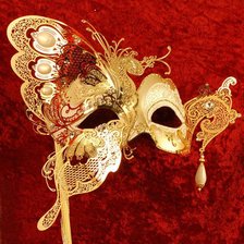 Оригинал схемы вышивки «Венецианская маска» (№283289)