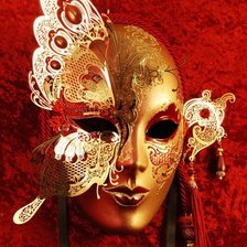 Схема вышивки «Венецианская маска»