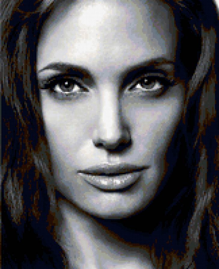 Джоли - джоли, портрет, девушка, женщина - предпросмотр