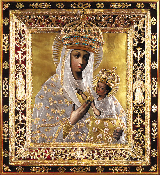 Будславская икона Божьей матери - икона - оригинал