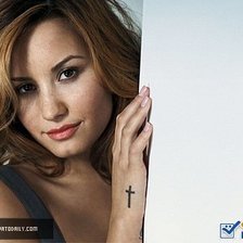 Схема вышивки «Demi Lovato»