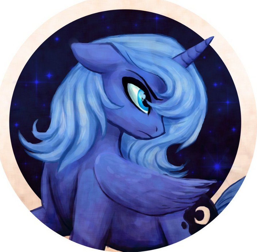 Lunar - my little pony - оригинал