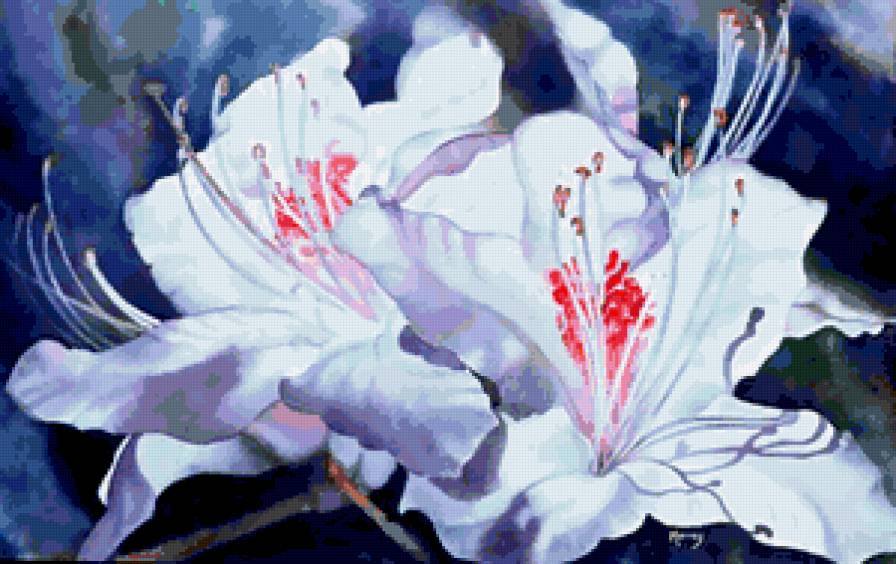 Серия "Букет" - цветы, букет, лилии - предпросмотр