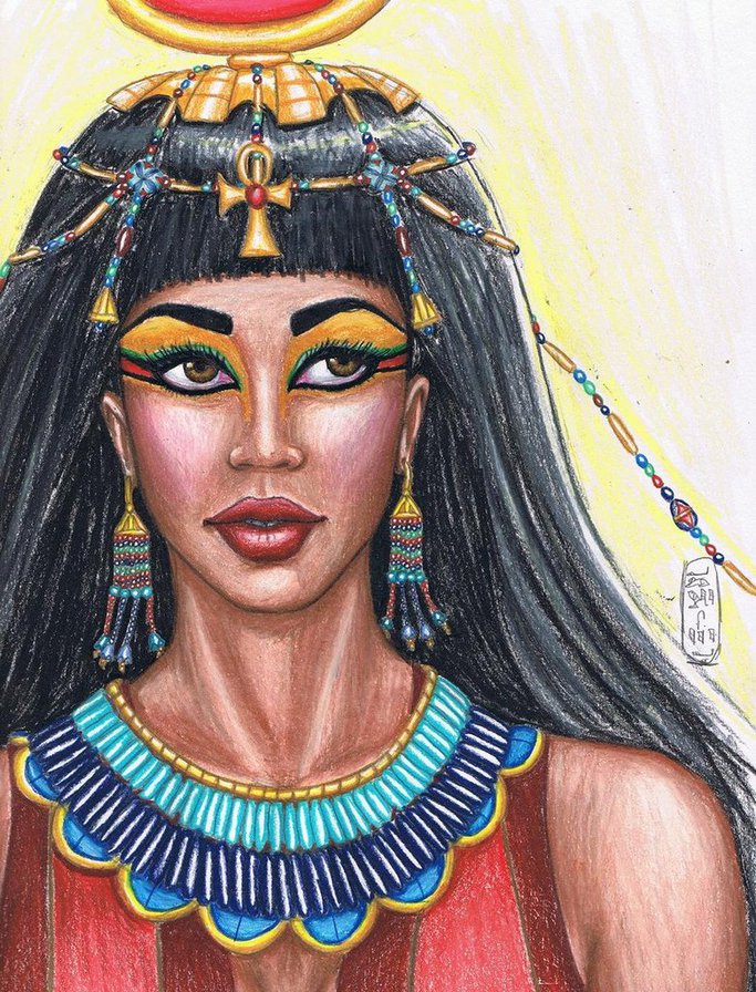 девушка - египет, женщина, образ, принцесса, клеопатра - оригинал